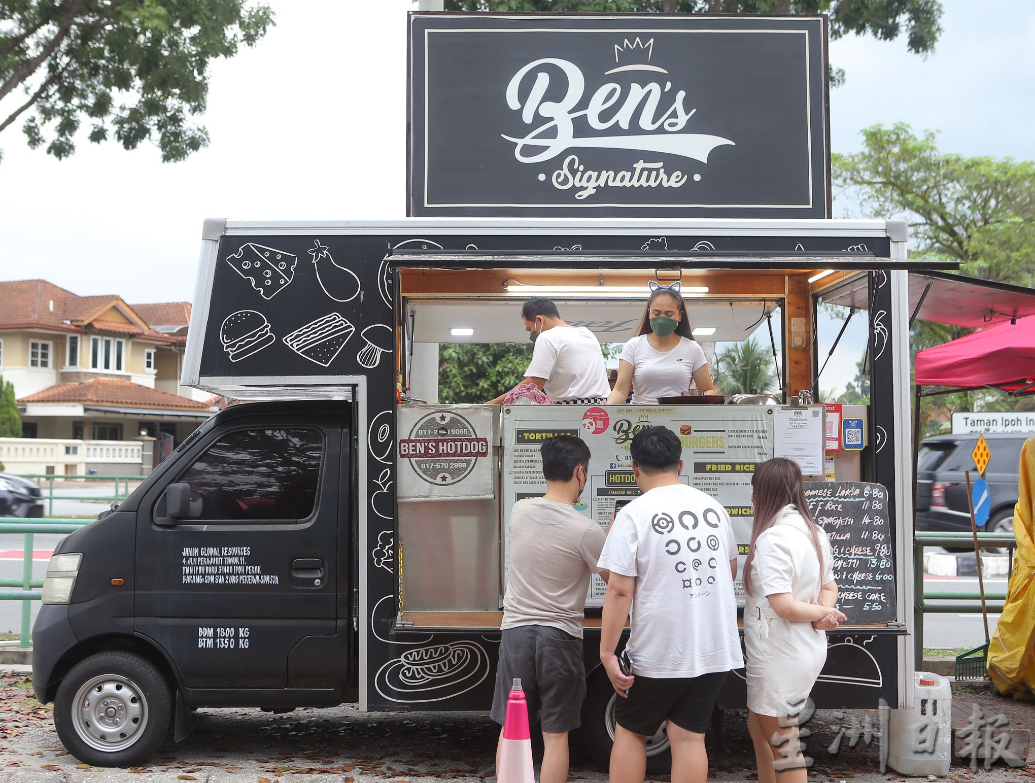 ★3月3日刊登/大霹雳封底主文/【餐车趴趴走】/Ben's Signature餐车 美味西式和亚洲美食