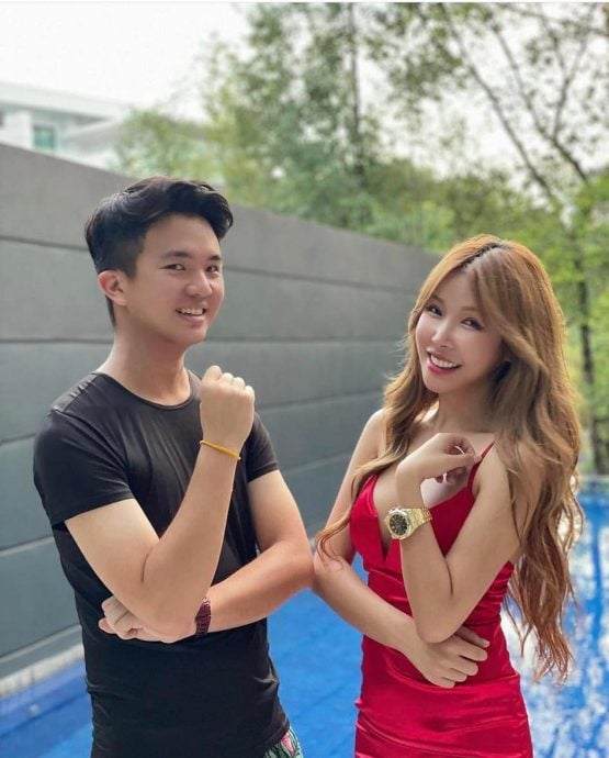 不怕警方扣留?Gatita Yan与男友还在怡保泡温泉