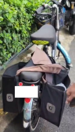 不满饭碗被抢骂哭外劳 狮城送餐员遭网挞伐