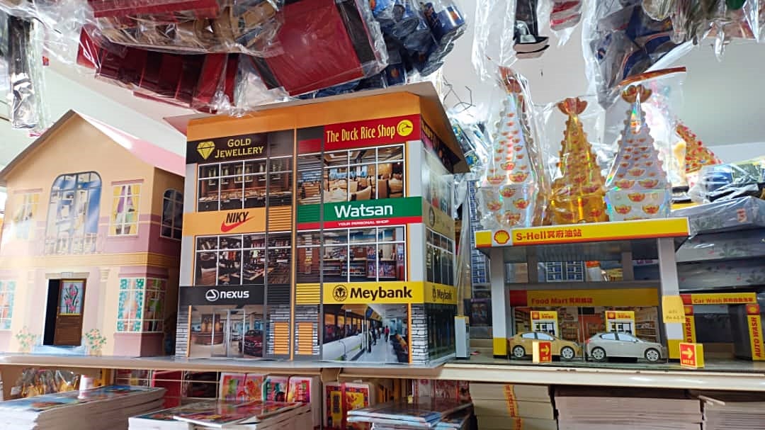东01：清明节纸扎品市场巡礼