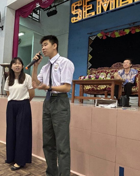 东:州行政议员化身激励讲师