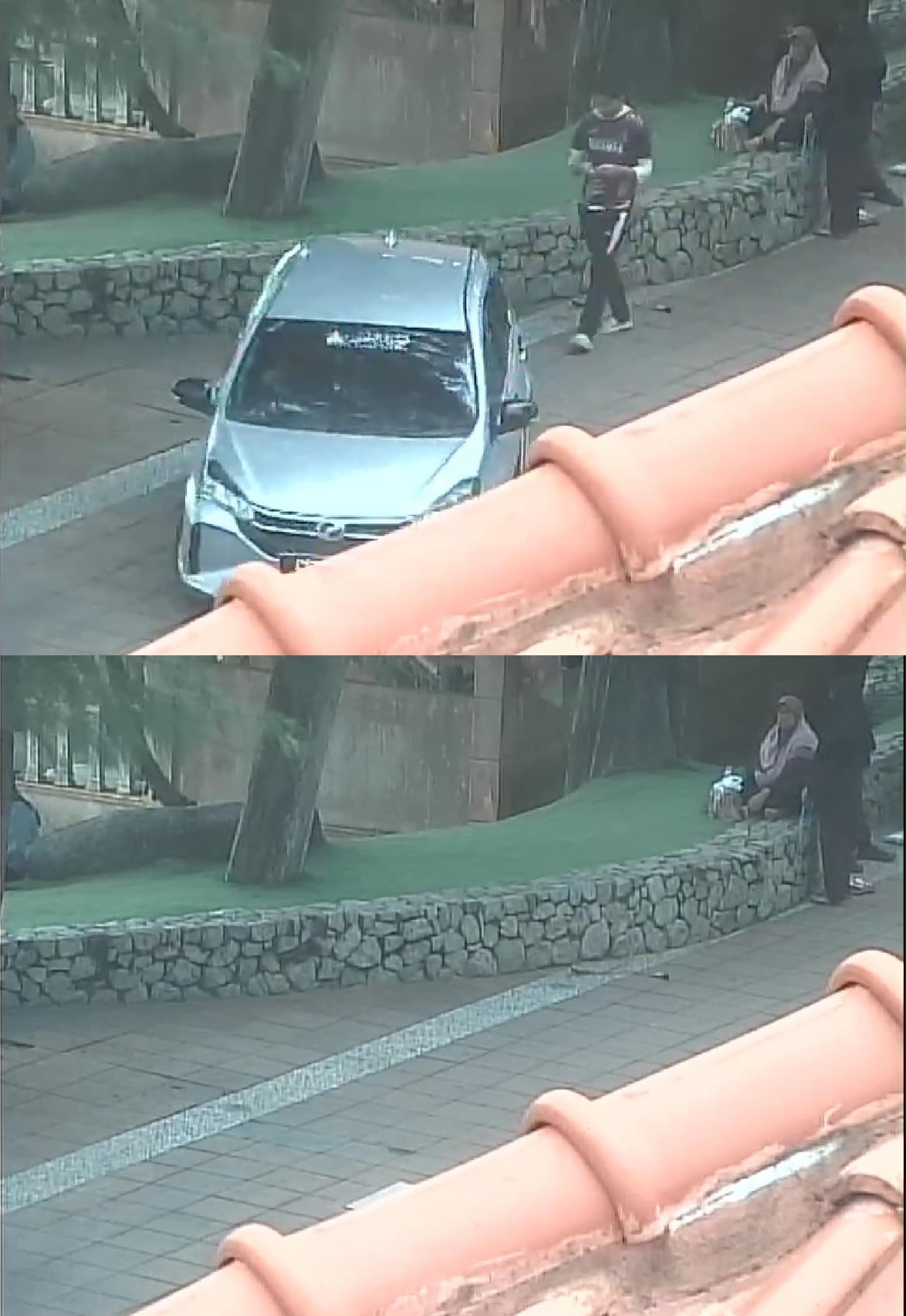东:市政厅:车辆停在行人步道,你的行为已被拍下了!
