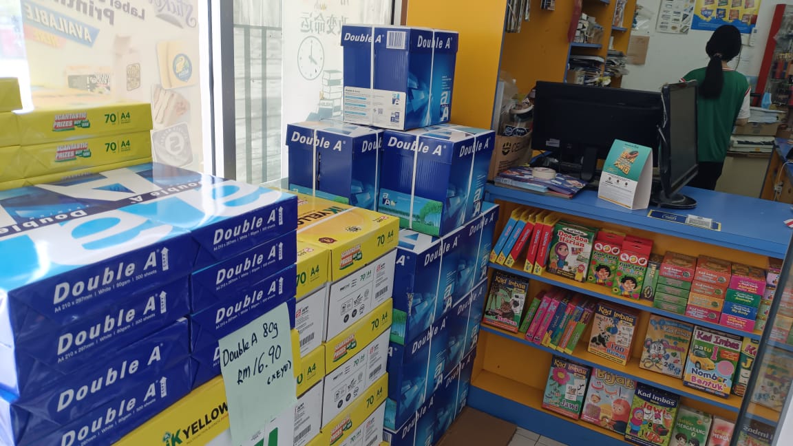  东：文具纸品吹涨风 开学市场受影响