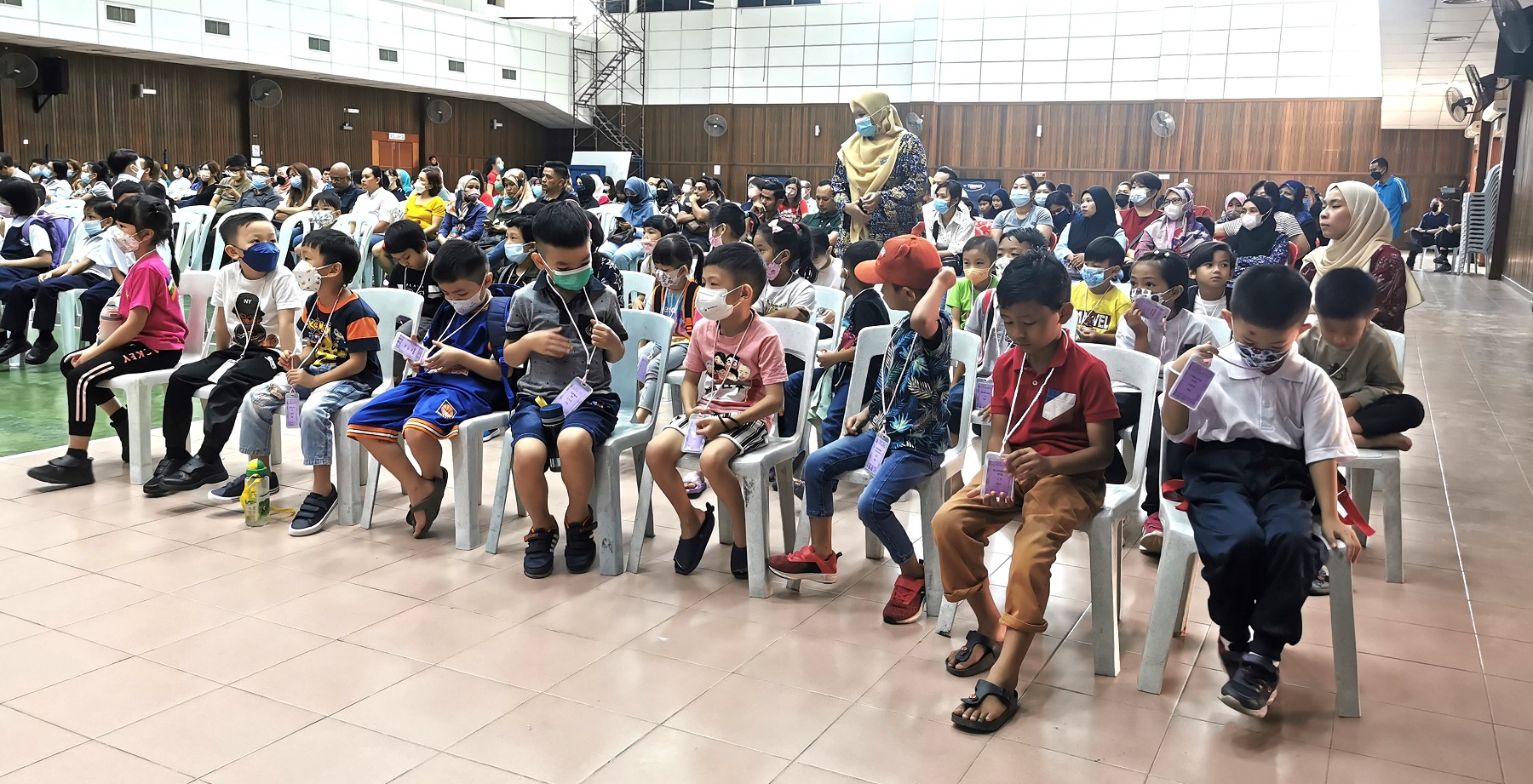 东:新学年开课在即,淡马鲁启智华小迎来81名新生就读。