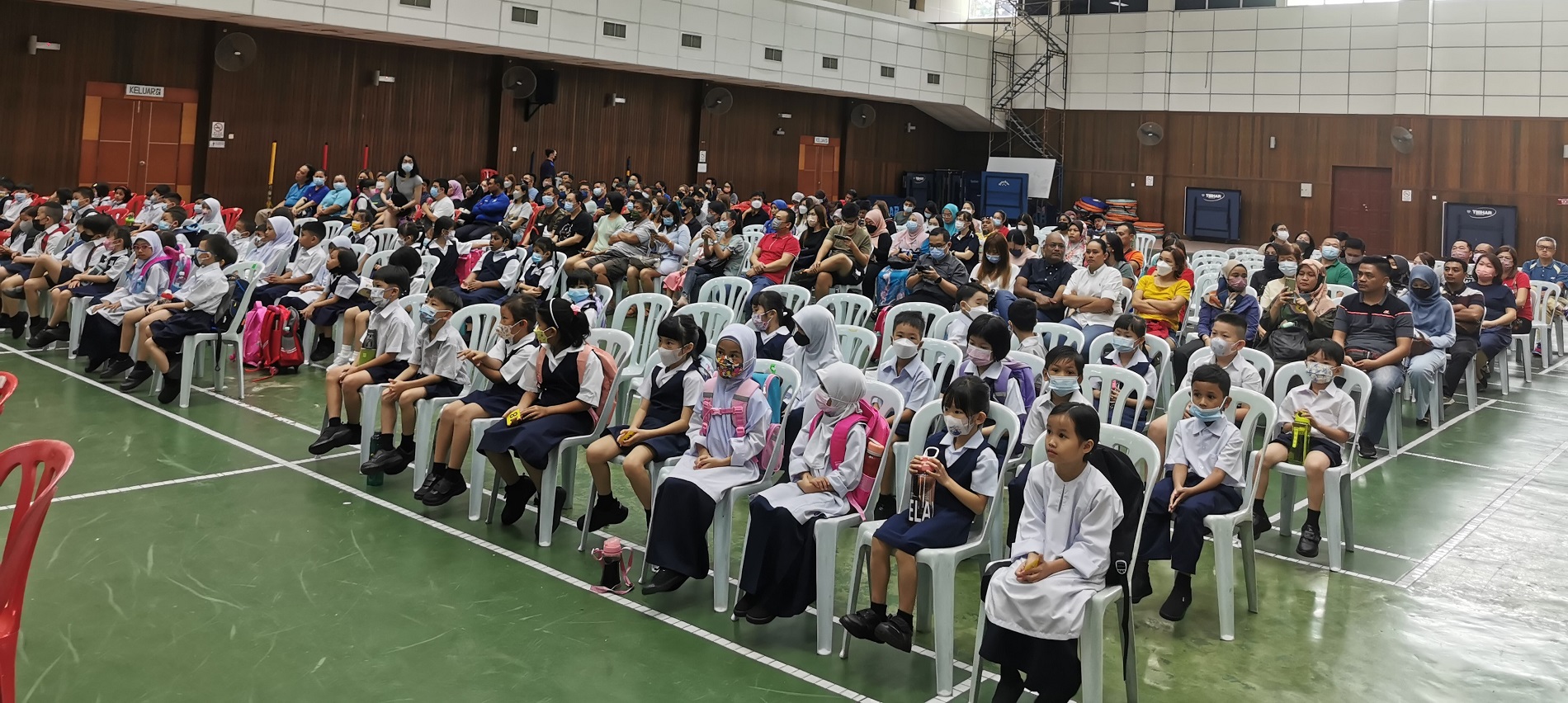 东:新学年开课在即,淡马鲁启智华小迎来81名新生就读。