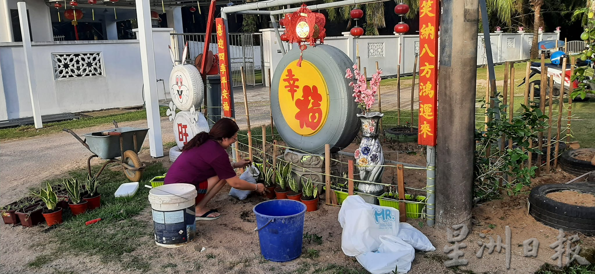 东：瓜拉吉赖县议会举办社区清洁比赛，幸福花园提名参赛