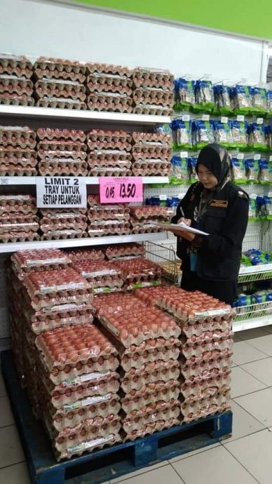 东：登州国内贸易及生活成本局坦承登州的鸡蛋供应量在斋戒月期间有所减少，不过情况还是受到控制，希望消费者不要恐慌抢购，避免造成鸡蛋短缺。