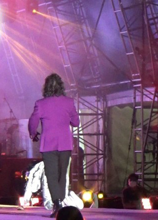 任嘉宾兴奋唱又跳 70岁锺镇涛失衡仆跪地