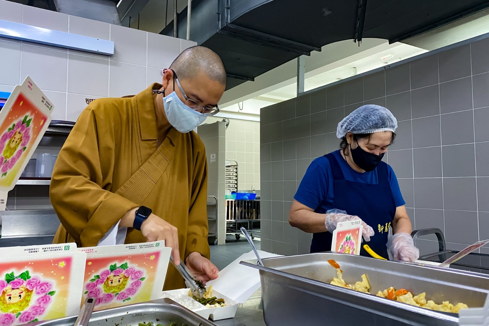 佛光山新马寺启动柔佛州水灾救援机制