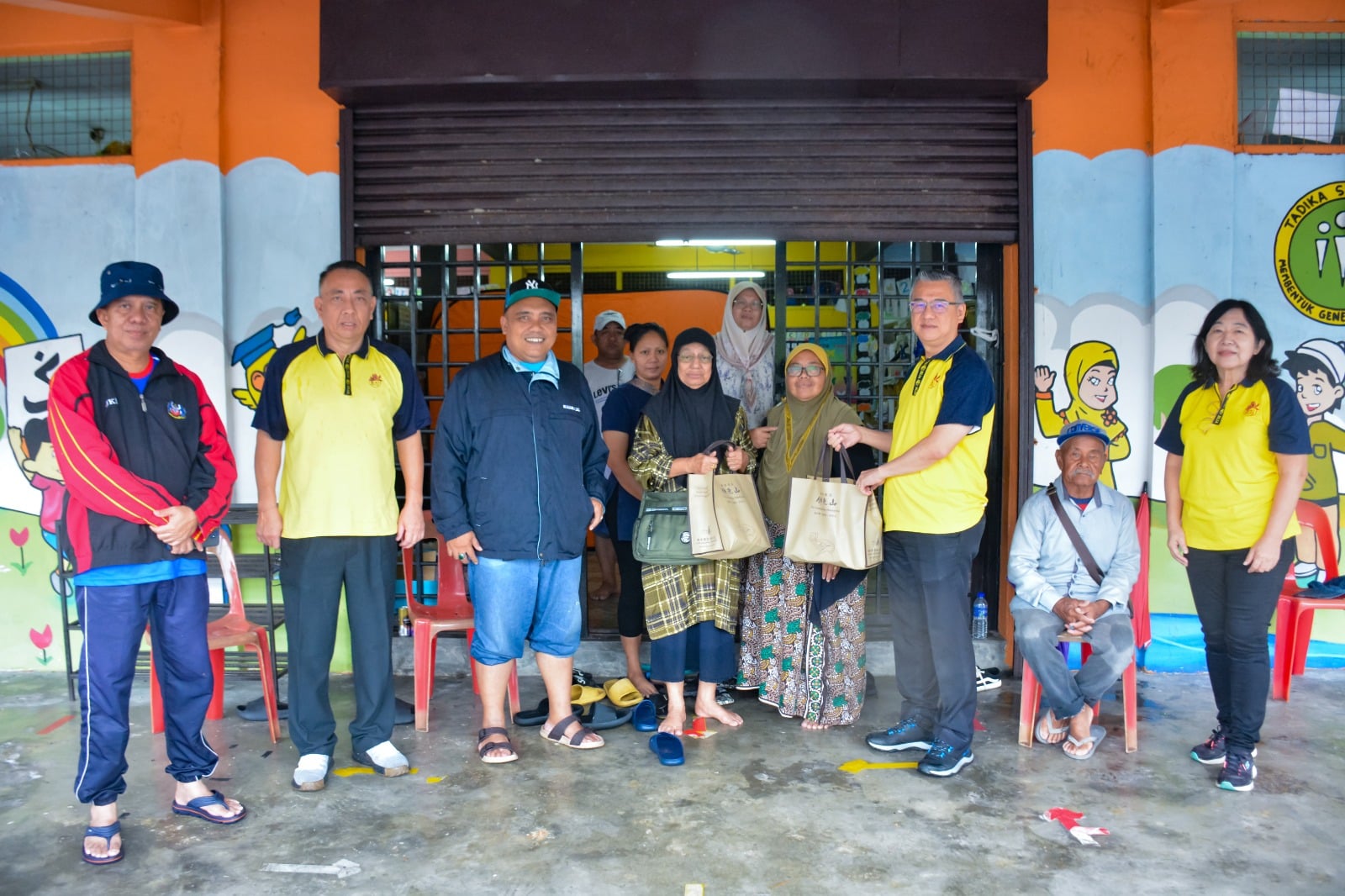 佛光山新马寺启动柔佛州水灾救援机制