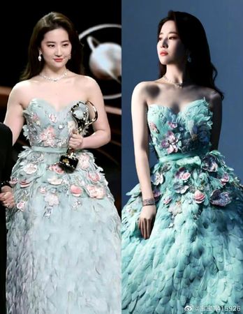 刘亦菲流出未修图 遭酸“肥孔雀”