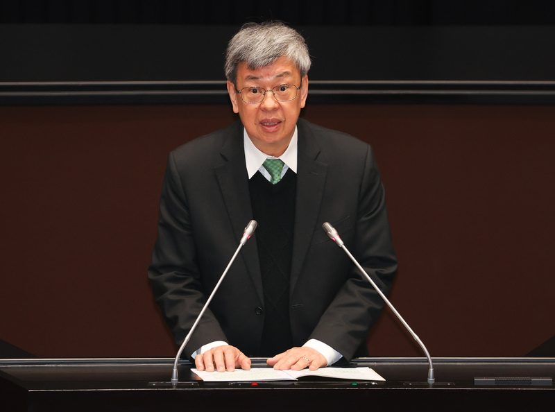 台行政院长：绝对没有要学生上战场、做武器