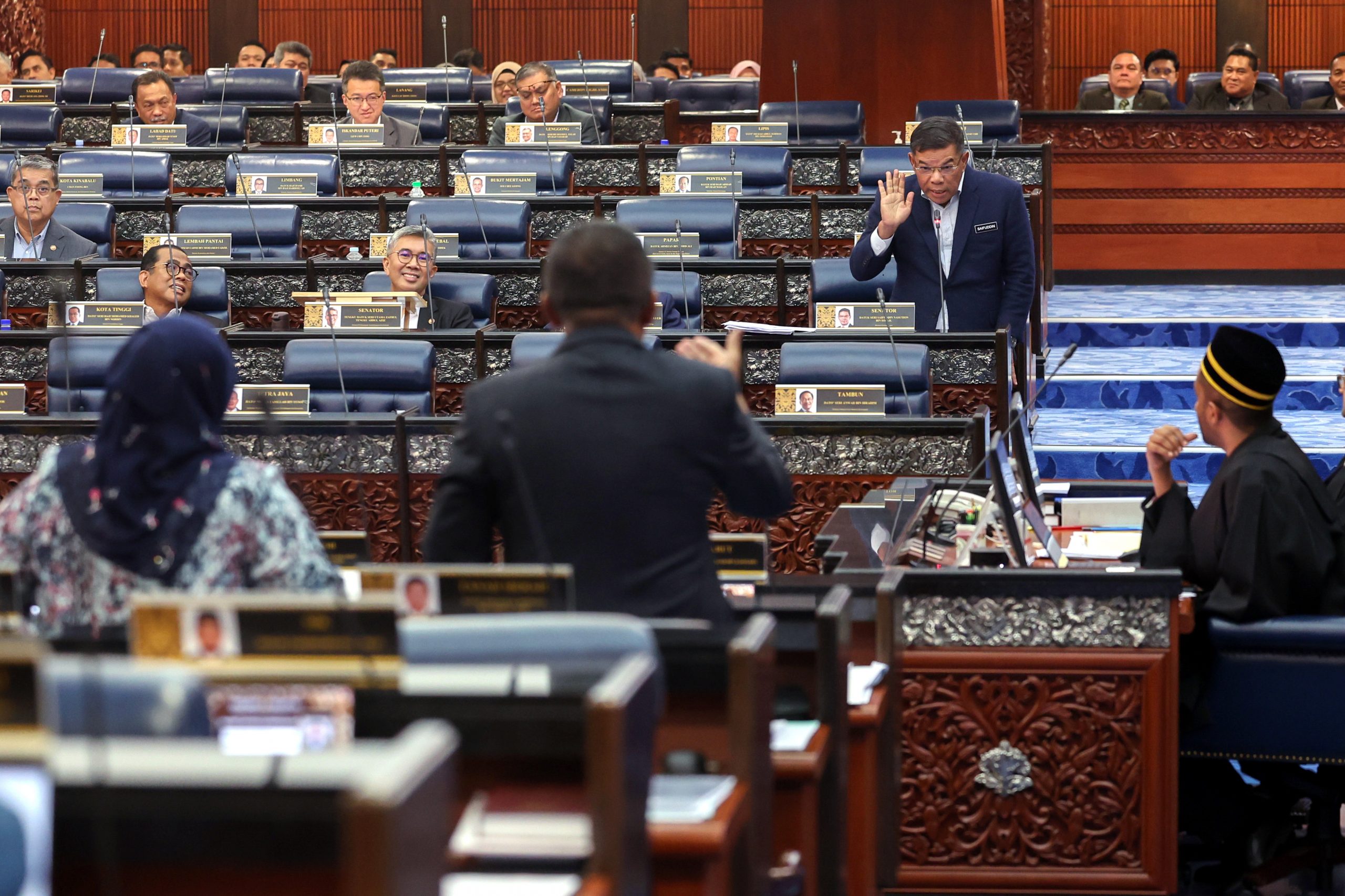 国会/ 内政部总结 - 赛夫丁:如果不满巫统ROS决定,可以寻求法律途径