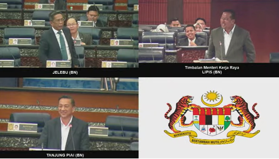 国会/ 巫统议员讽刺同僚. 当了副部长换了脑袋