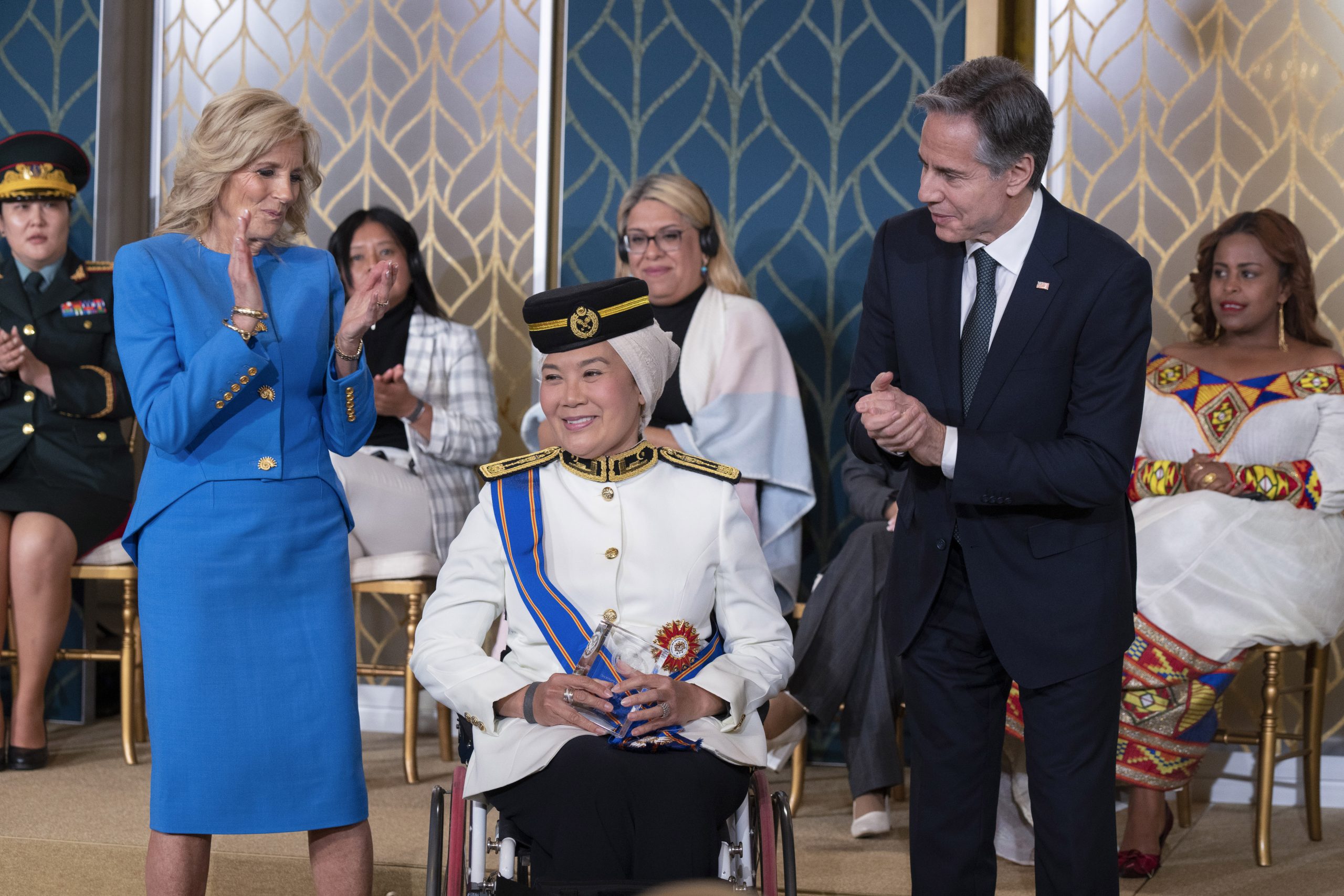 国际妇女勇气奖颁全球11女性 大马拉丝阿迪巴为残疾人维权获奖