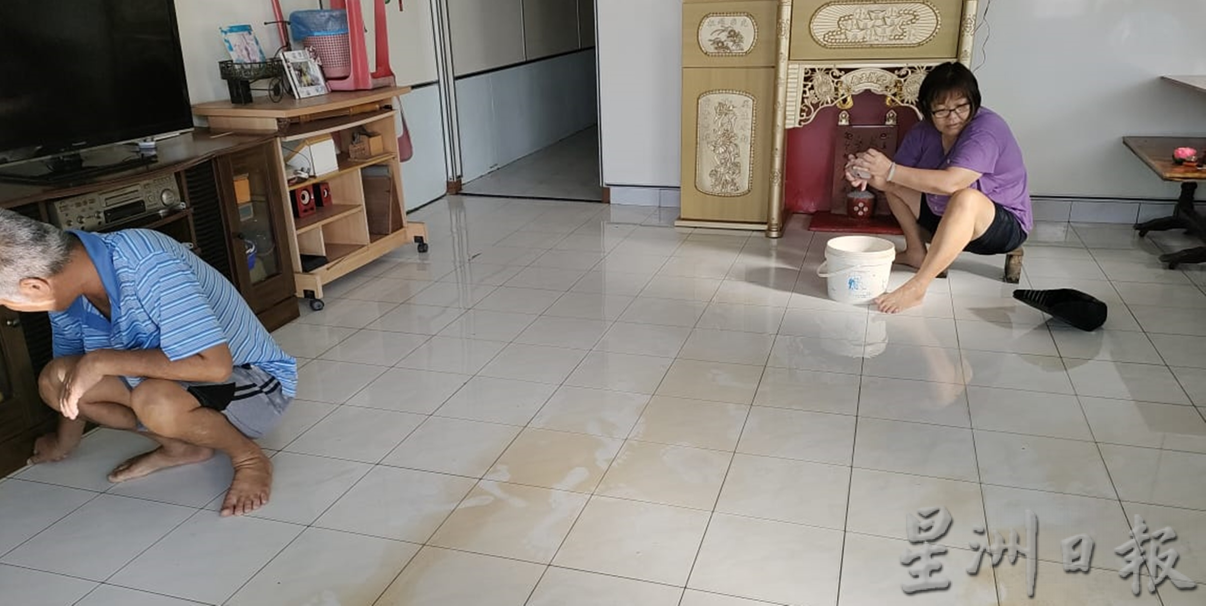 太平豪雨 多地水患 百户民宅受影响