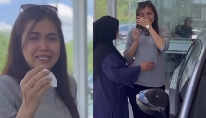 女演员提新车泪崩 “2次买车都被骗钱!”