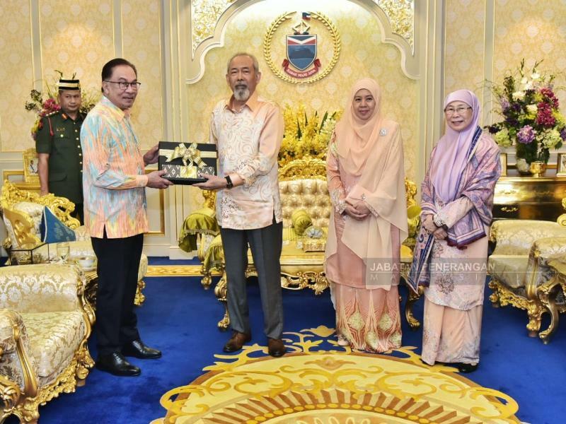 安华拜会州元首