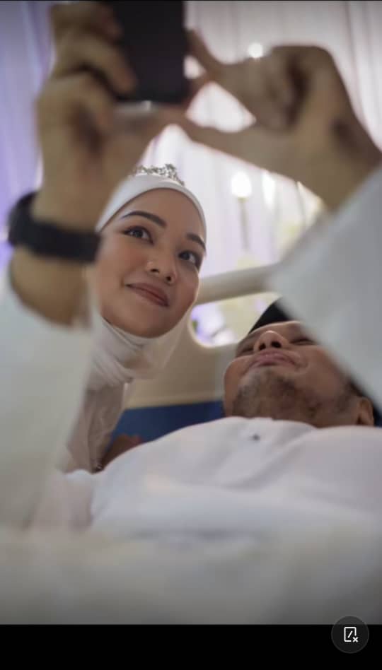 就是要娶你!男子车祸躺病床 坚持与女友完婚