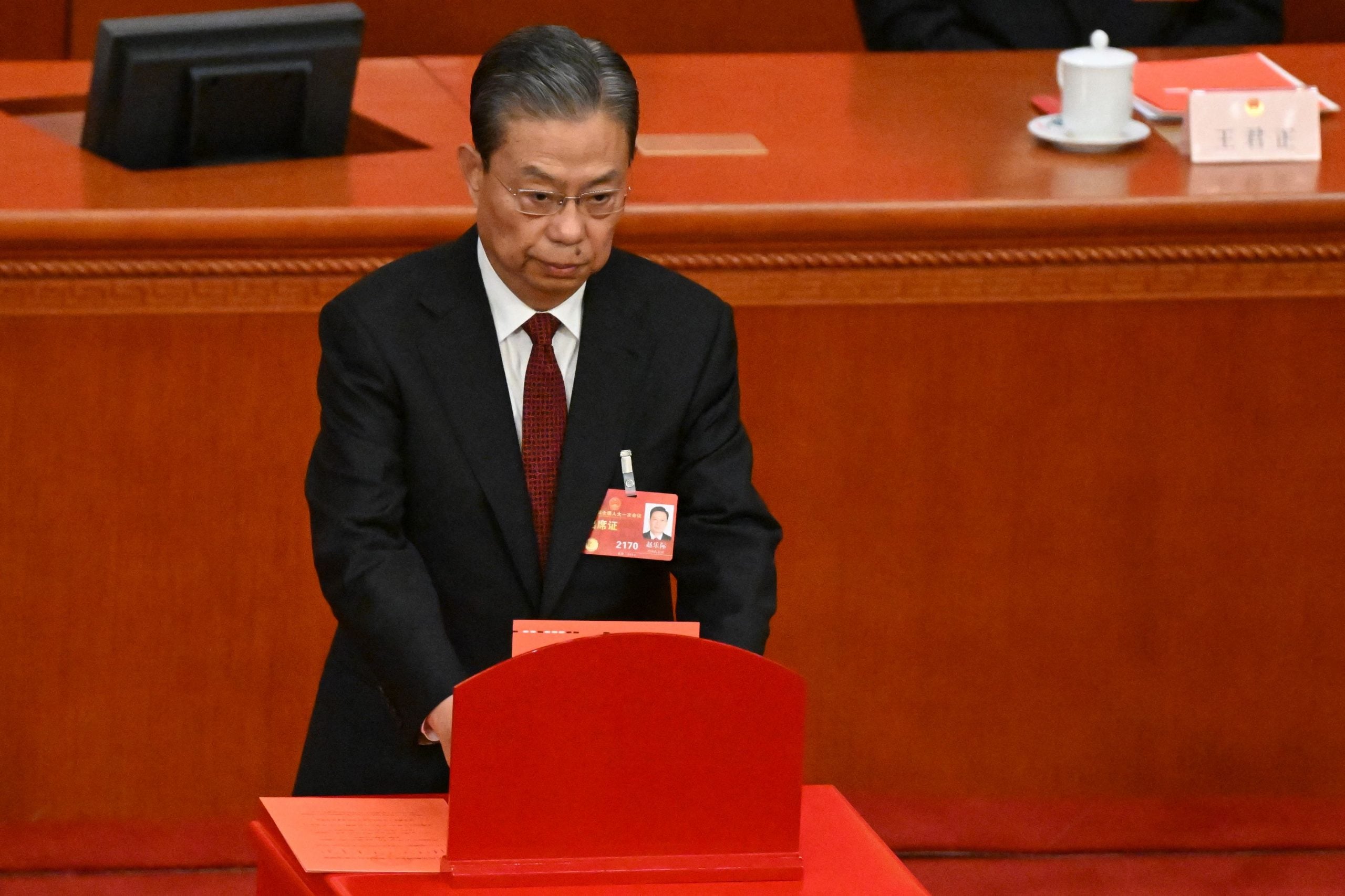 屡创政坛纪录! 赵乐际全票当选全国人大委员