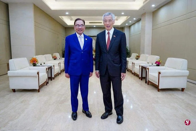 李显龙与安华会面,重申两国密切和独特双边关系