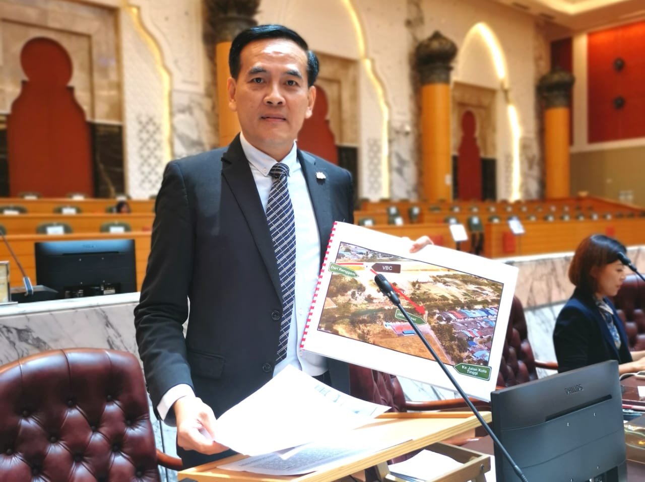 **已签发**柔:【州议会】:周忠信:从水利设施等落实并解决水患问题