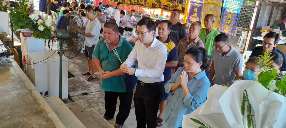 **已签发**柔:慰问占美死者家属,李廷汉:应避免食用鸡腿鱼等高风险食品