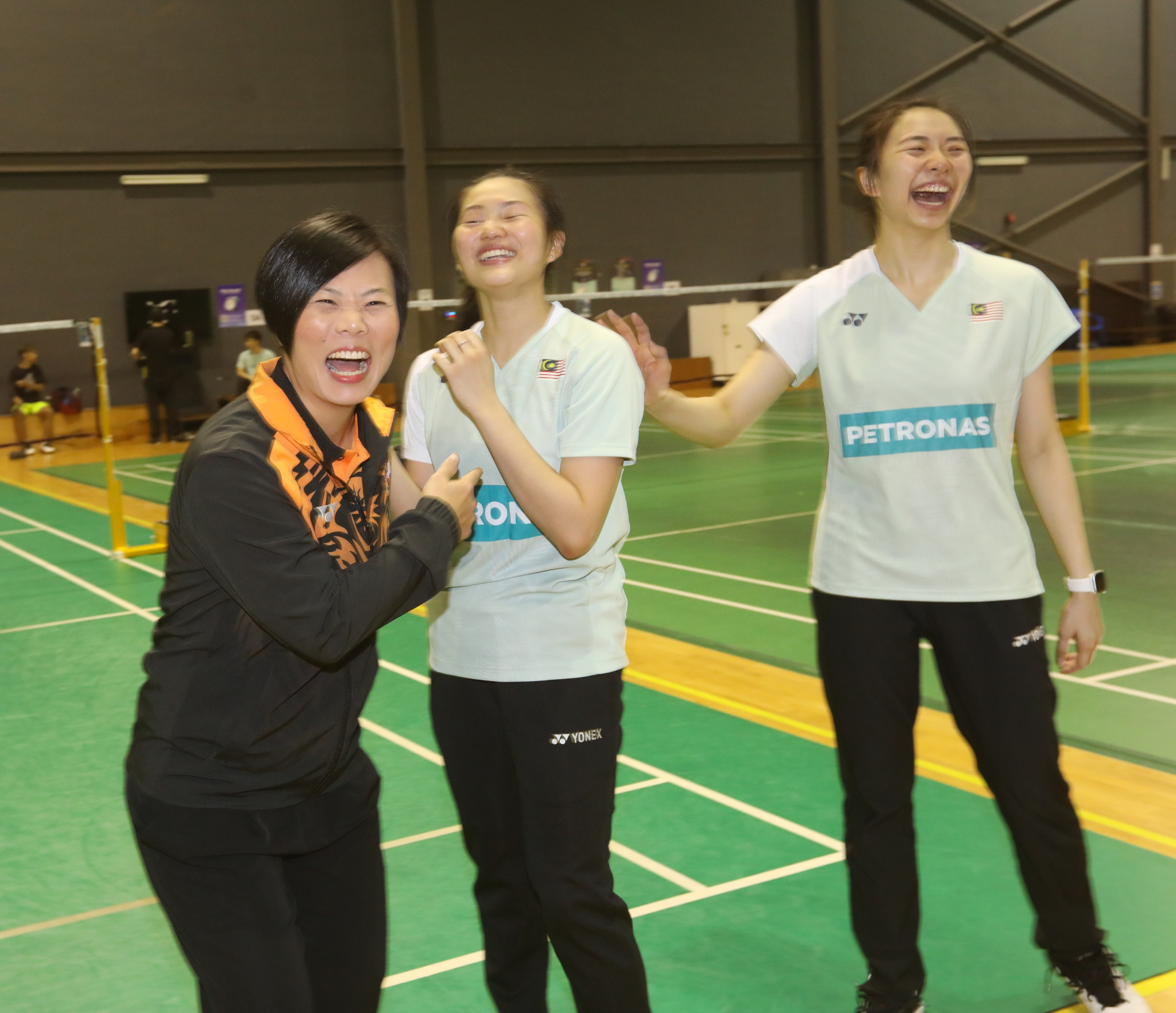 技术与走位有待提升  羽总助梁峻豪东运前回勇