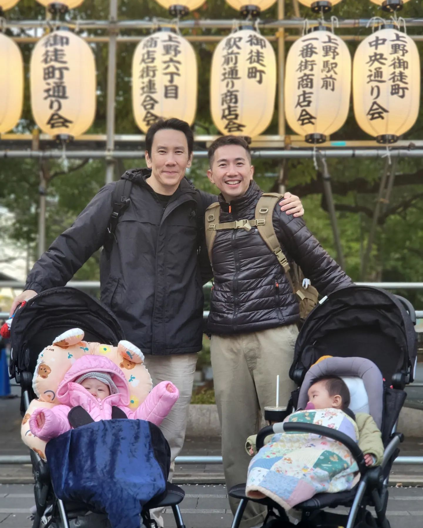 携夫带娃齐飞日本赏樱 萧慧敏关萃汶晒照有亮点