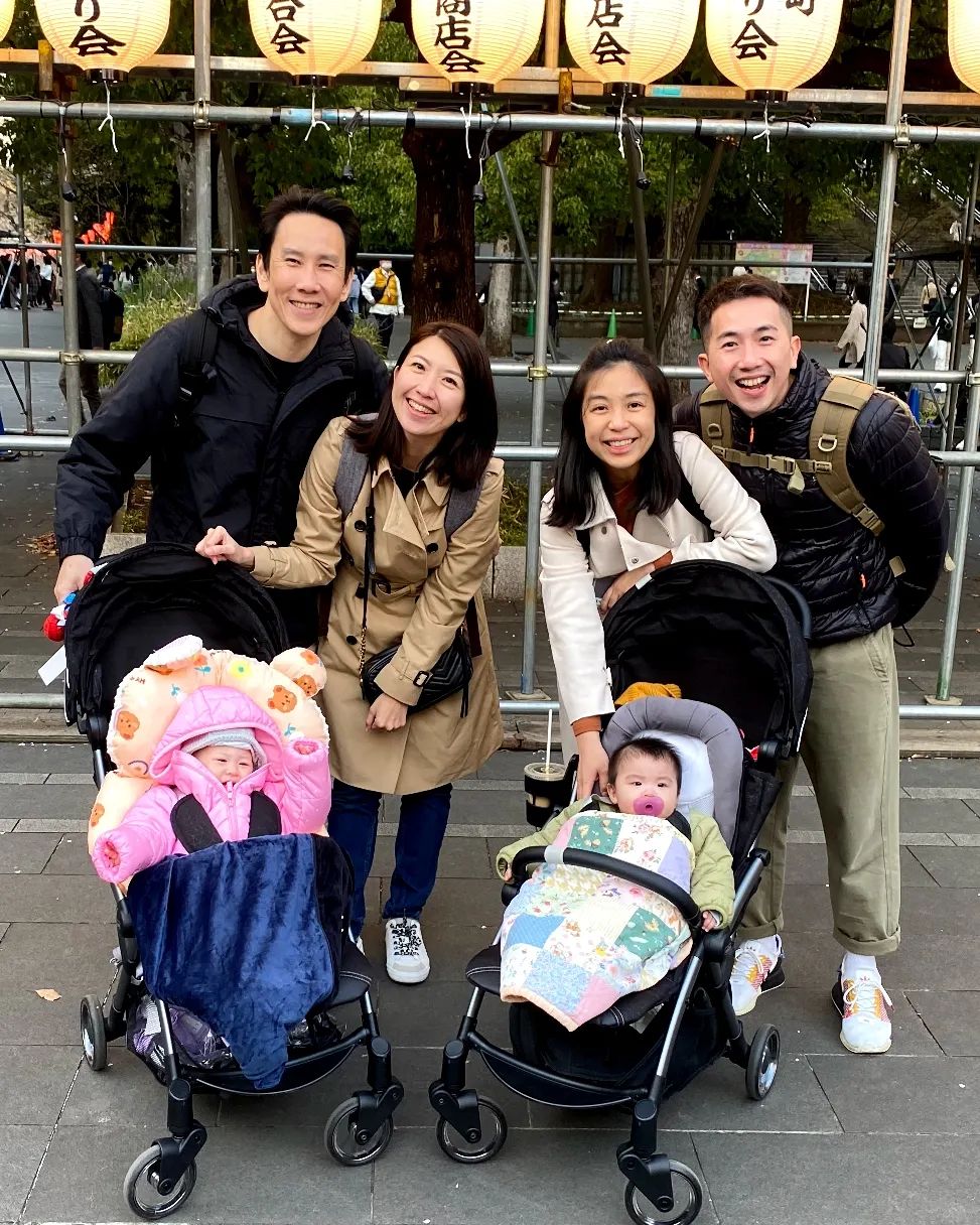 携夫带娃齐飞日本赏樱 萧慧敏关萃汶晒照有亮点