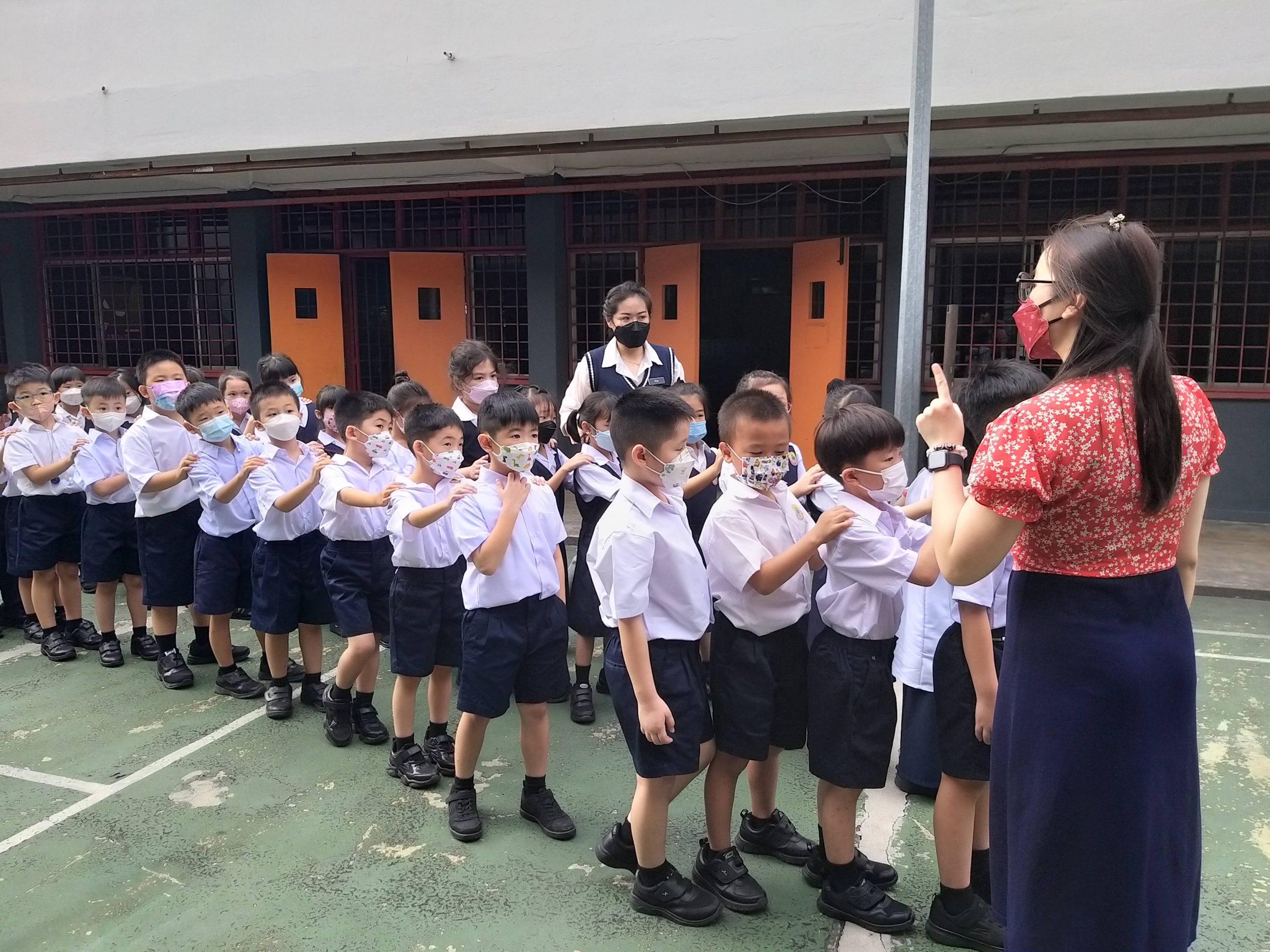 新学年迎新日 启智华小300新生报到