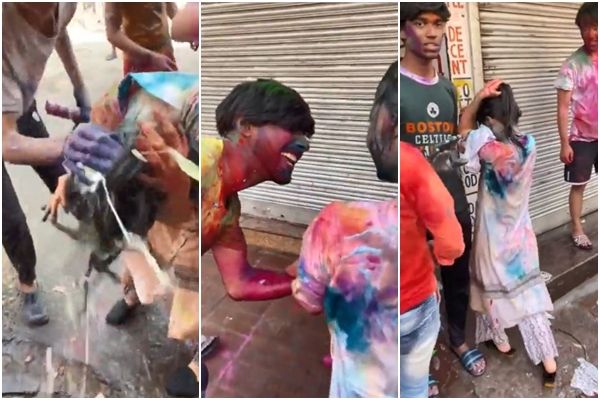 日本妹遭性骚尖叫!多男“熊抱喷液体”爆众怒3人落网 她居然道歉