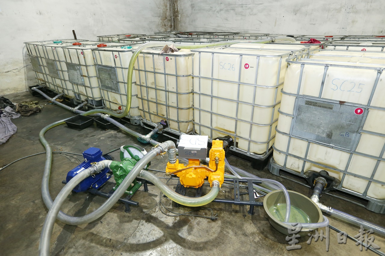 暗藏8000公升柴油 瓷砖厂挂羊头卖狗肉
