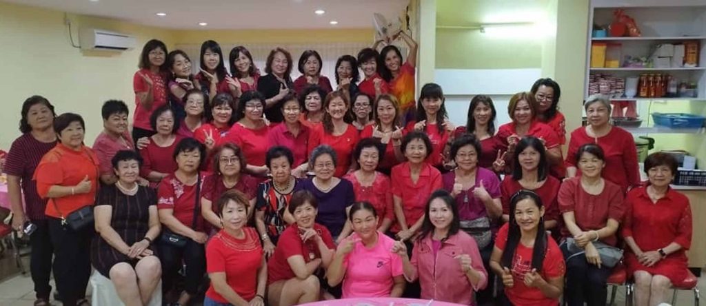 曼绒古田妇女组 庆三八妇女节