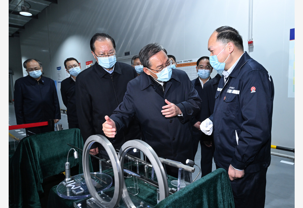 李强首次地方视察 强调大力发展先进制造业