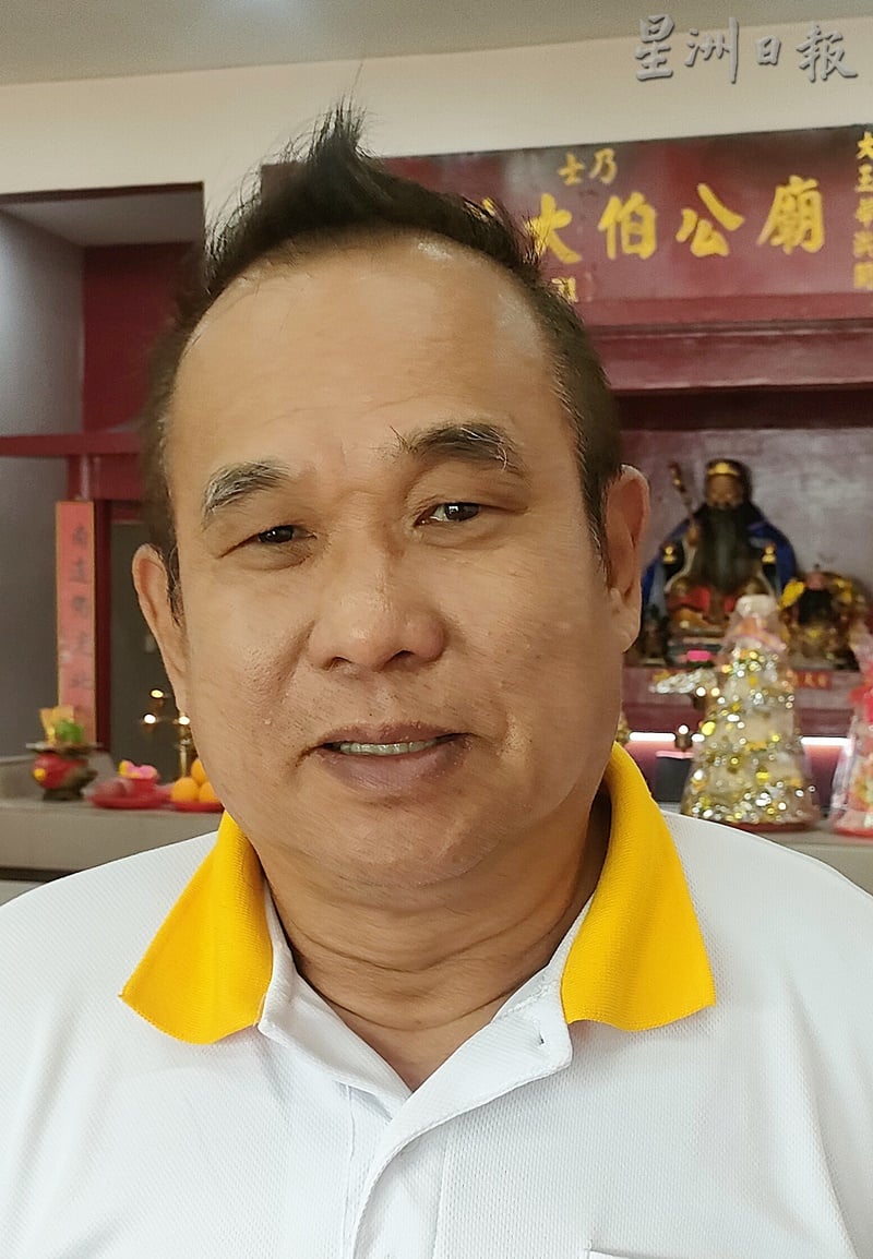 柔：封底：《这些人，那些事》（本月13日刋）士乃恒顺港大伯公庙历史悠久