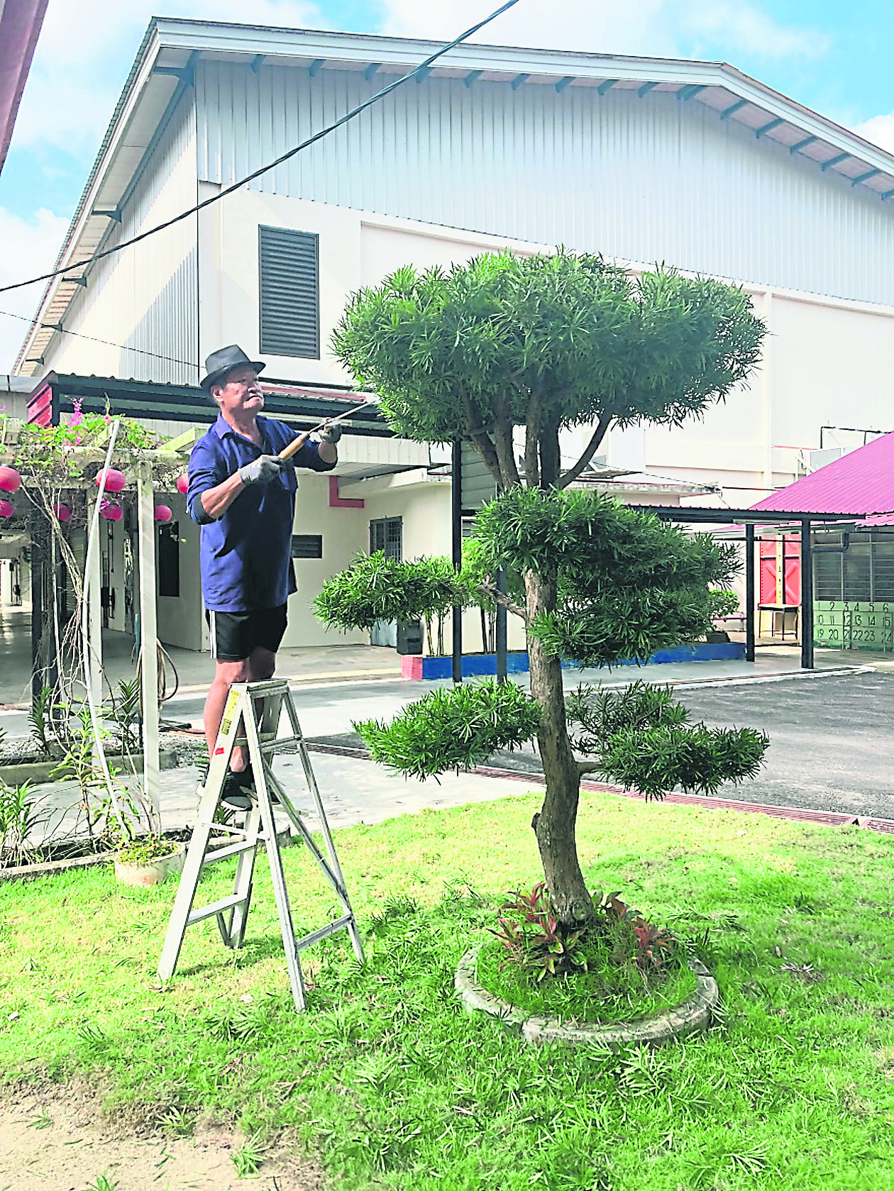 柔:第二版头条:善心美事:欧金全回母校当义工