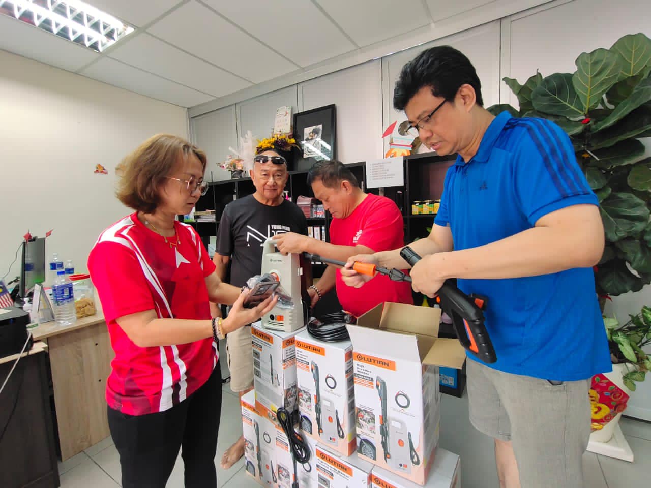 柔:郑凯聪:永平希望社区中心准备好助灾民返家