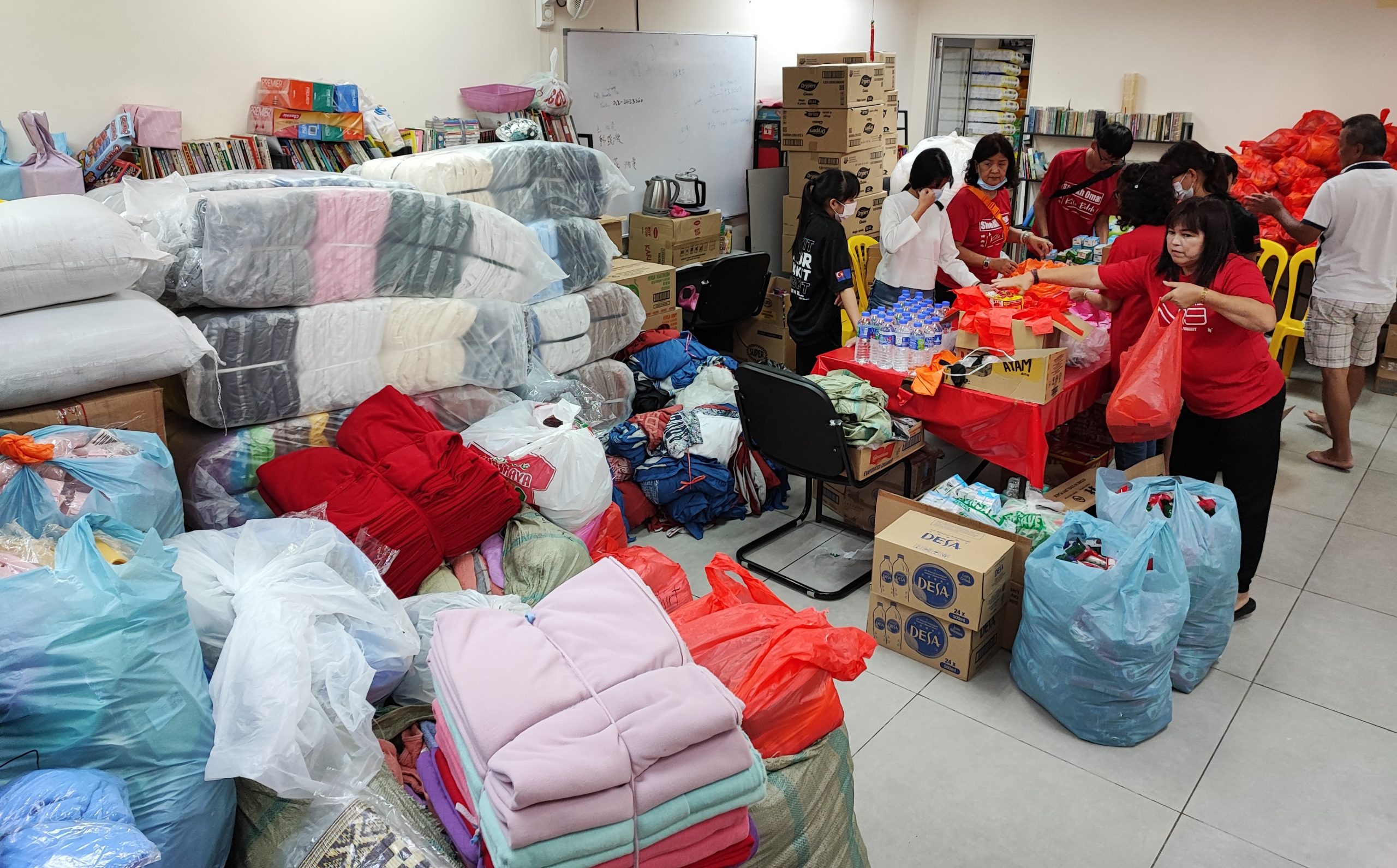 柔:郑凯聪:永平希望社区中心准备好助灾民返家