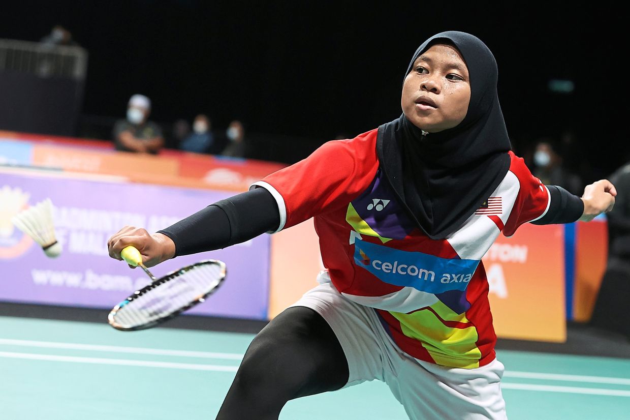 生涯第2度征战东运羽球赛  （西蒂）誓言更加勇猛