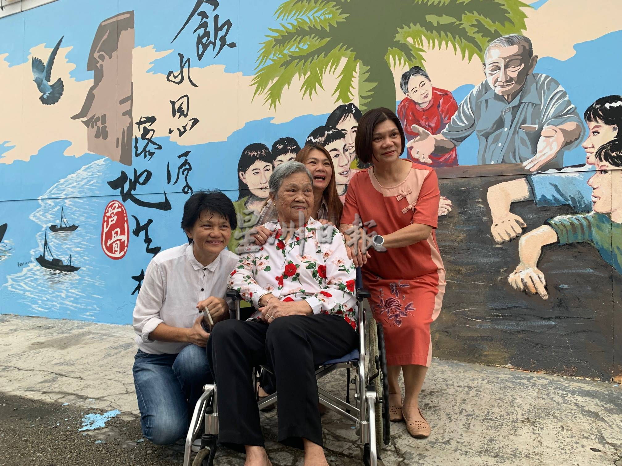 芦骨第一幅壁画诞生，盼成文化旅游城镇