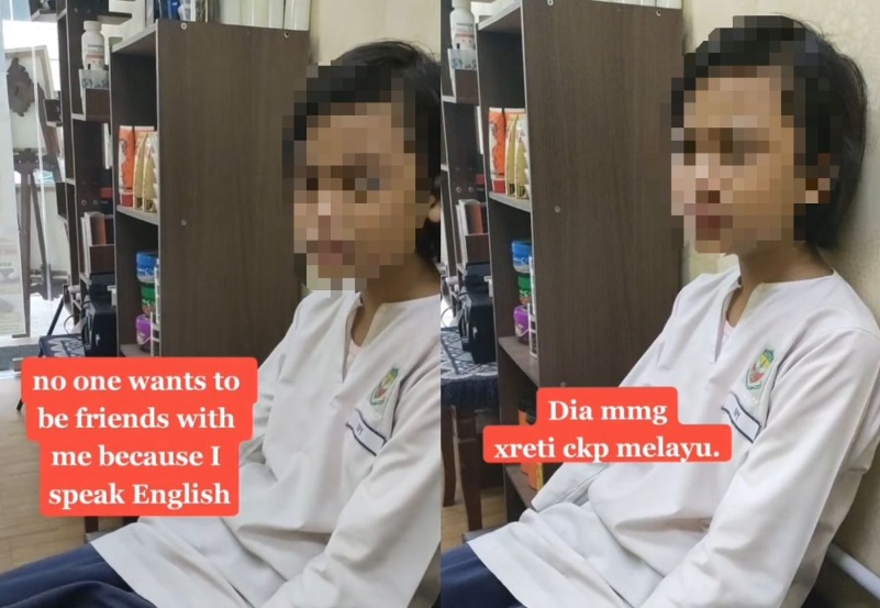 视频 | 女儿开学第一天哭著回家·“我只会说英文 没人做我朋友”