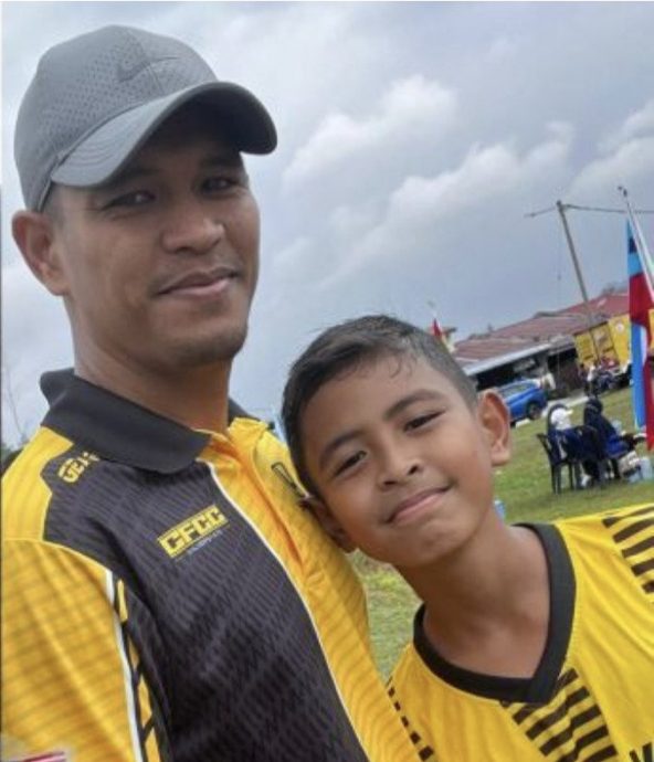 警察父亲不舍儿子离开寄宿 网民赞:“你是铁汉柔情父亲”