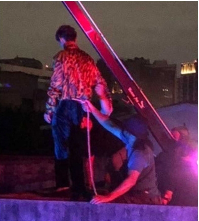 认站顶楼拍戏只绑麻绳 炎亚纶:悲剧不能重演