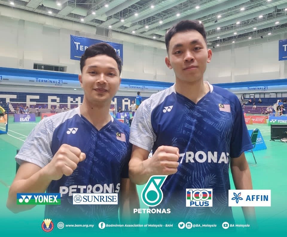 越南羽球国际挑战赛|叶睿庆阿里夫止步男双4强 大马羽军无缘争冠