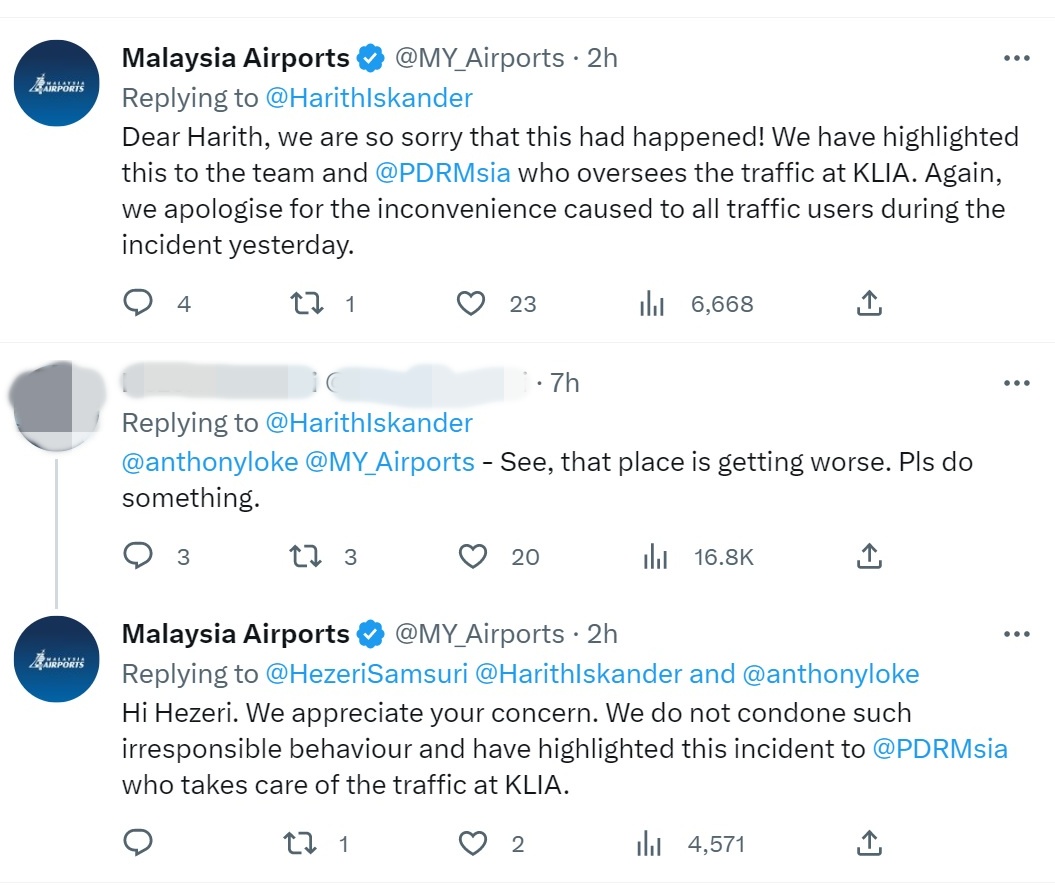 车停路中央造塞车 自私男边抽烟边看热闹