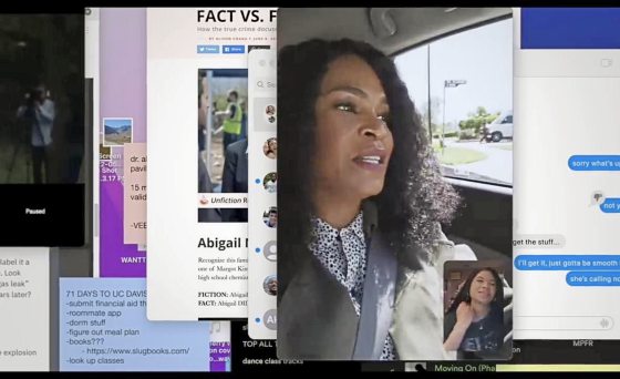 陈头头／《Missing》当她坐在荧幕前救人