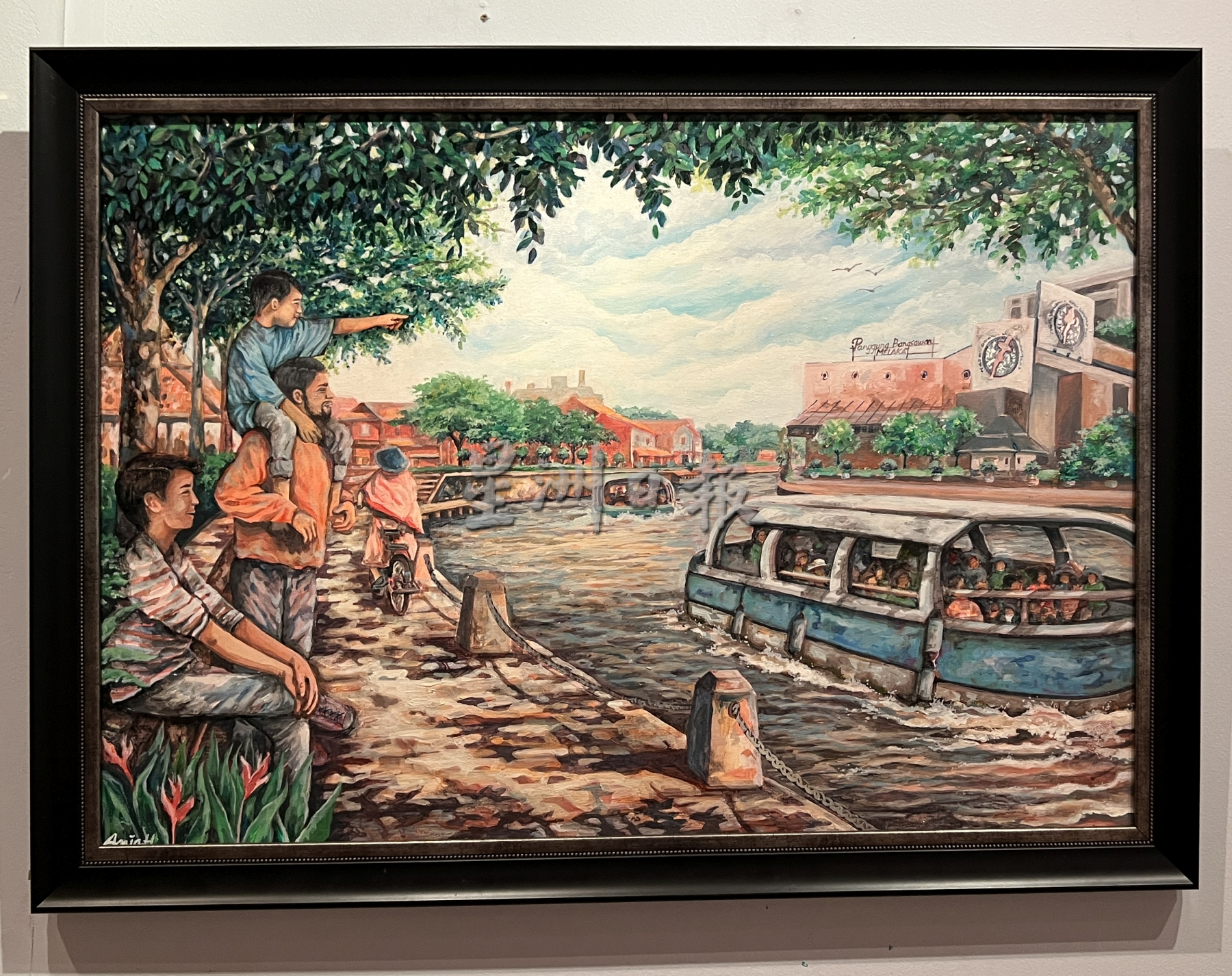 （古城封底主文）《用眼睛去旅游》：马六甲艺术画廊