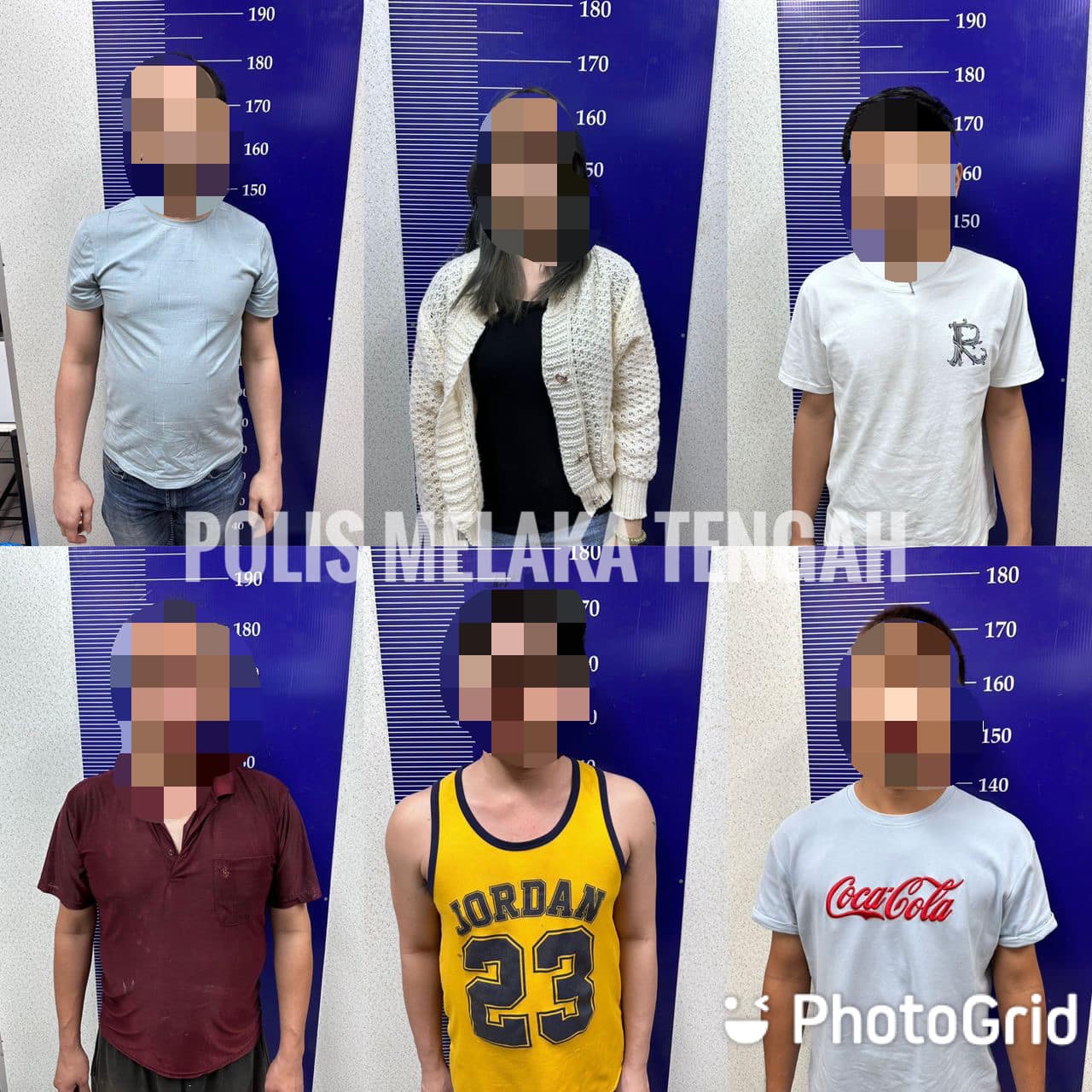 （古城版）警方逮捕6非法聚赌外劳