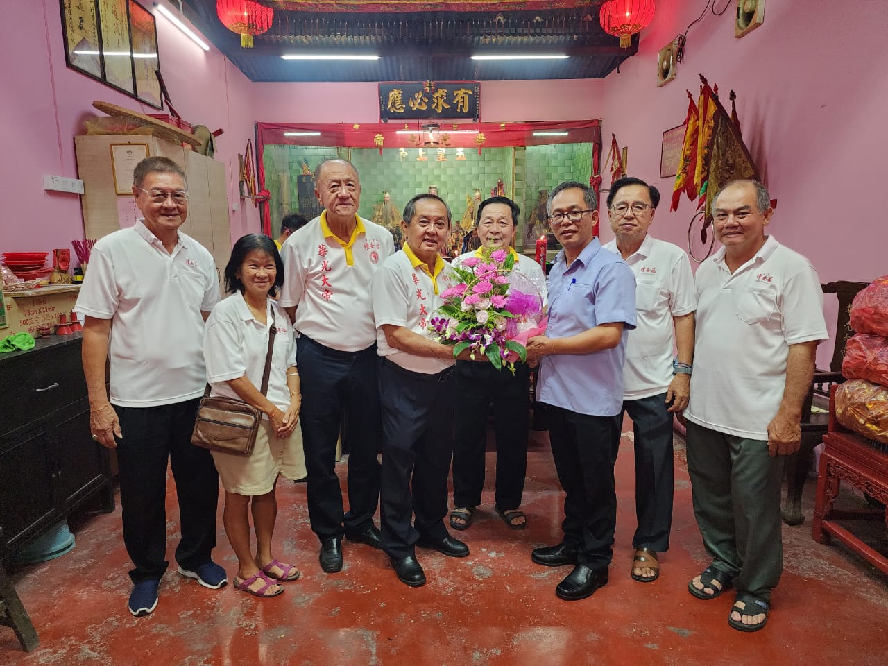 （古城第五版主文）刘志俍：盼更多善信到东圭纳福安坛膜拜，以维护庙宇的存在